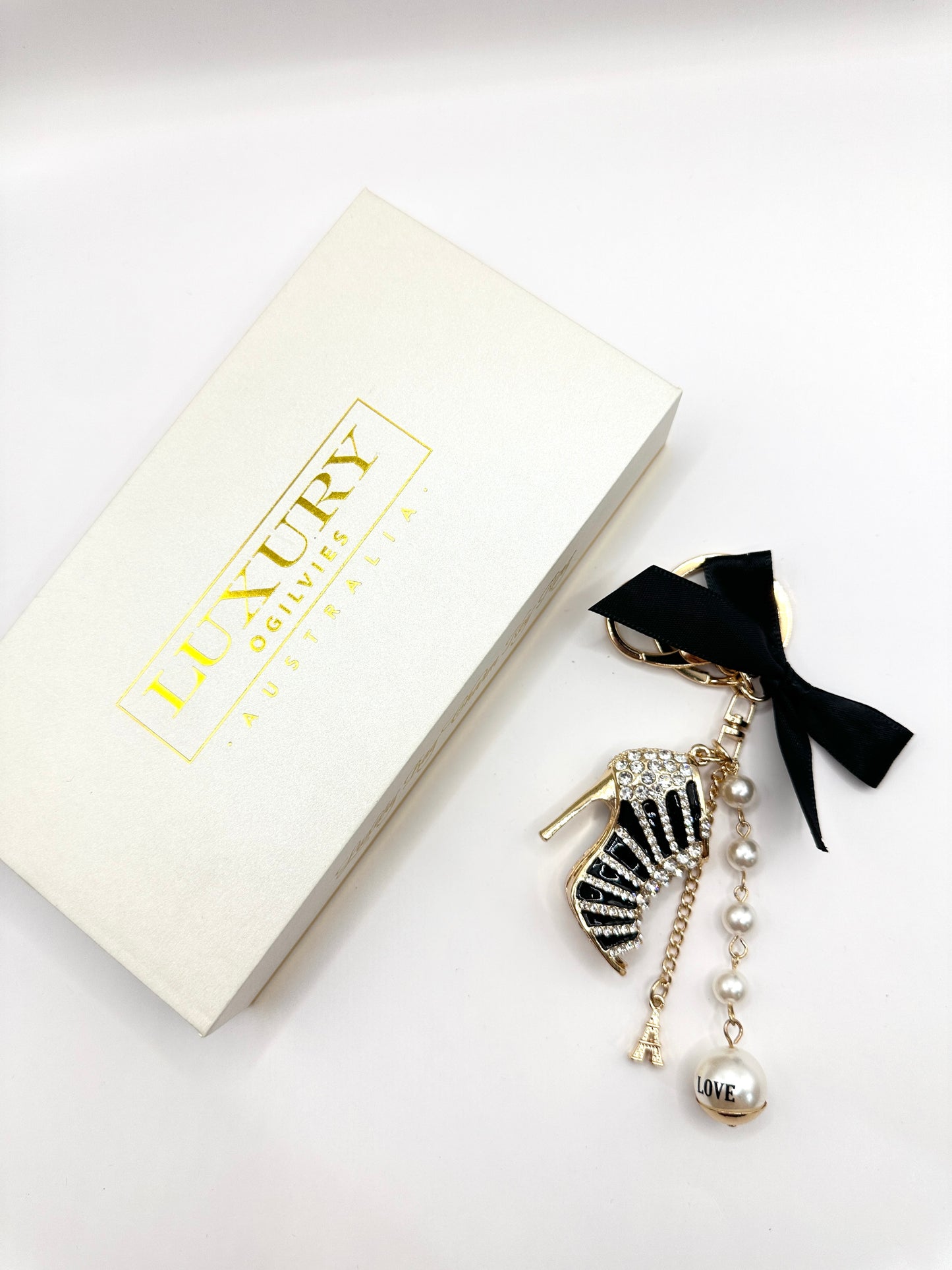 Luxury Charm Key Ring-Shoe